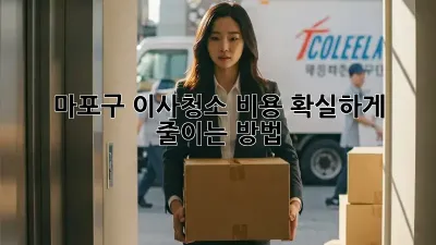마포구 이사청소 비용, 확실하게 줄이는 방법!